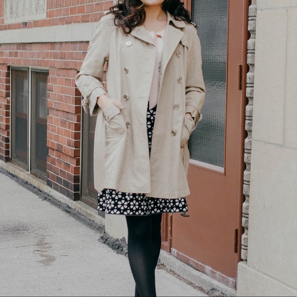 Coach Poppy monochrome cheetah trench coat - Picture 4 of 5